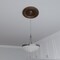 Ekena Millwork PVC Medallion (Canopies up to 9 1/2"), 16"OD x 3 1/2"ID x 1 3/8"P, Metallic Antique Brass CMP16TRCAB - alternate 9